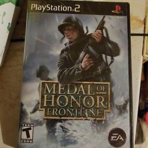 Playstation 2 game medal of honor frontline